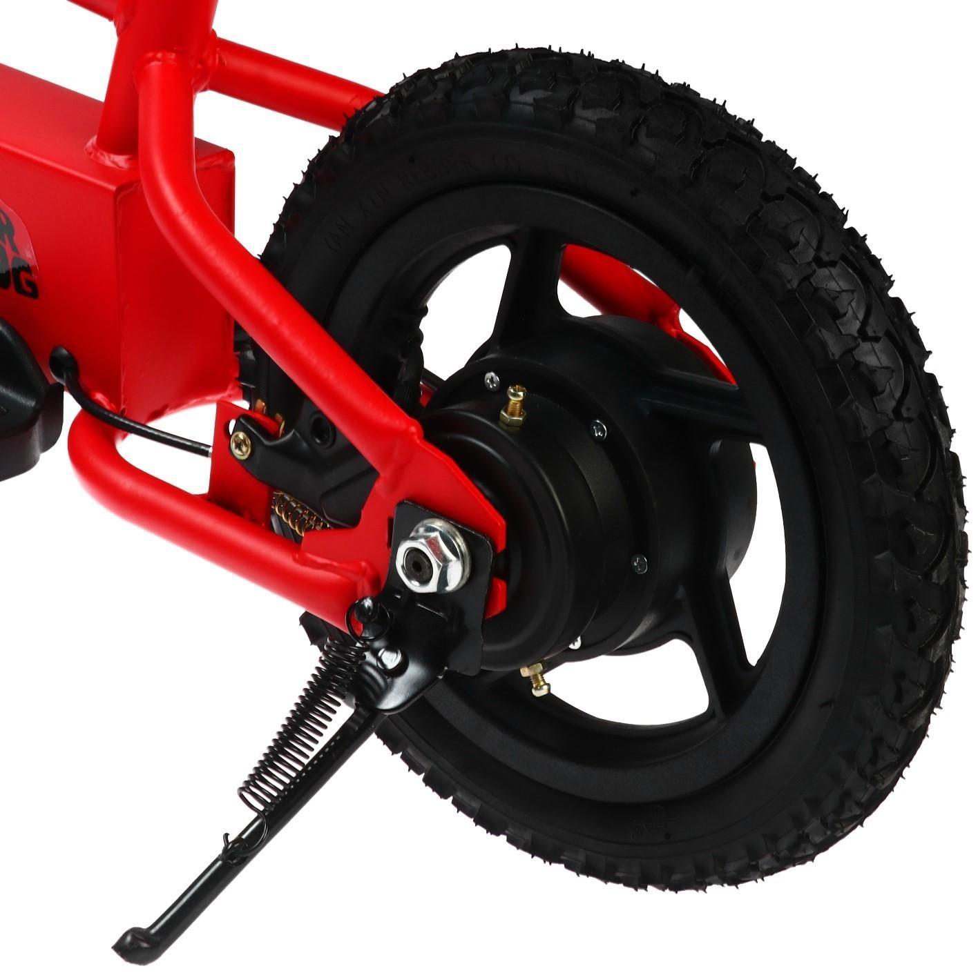 Электробеговел SUPER RACING, на аккумуляторе, детский, красный