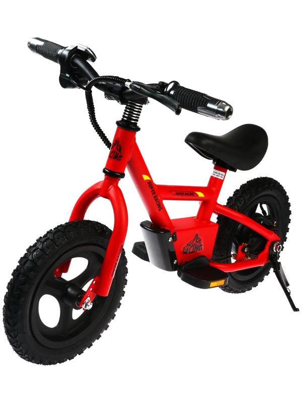 Электробеговел SUPER RACING, на аккумуляторе, детский, красный