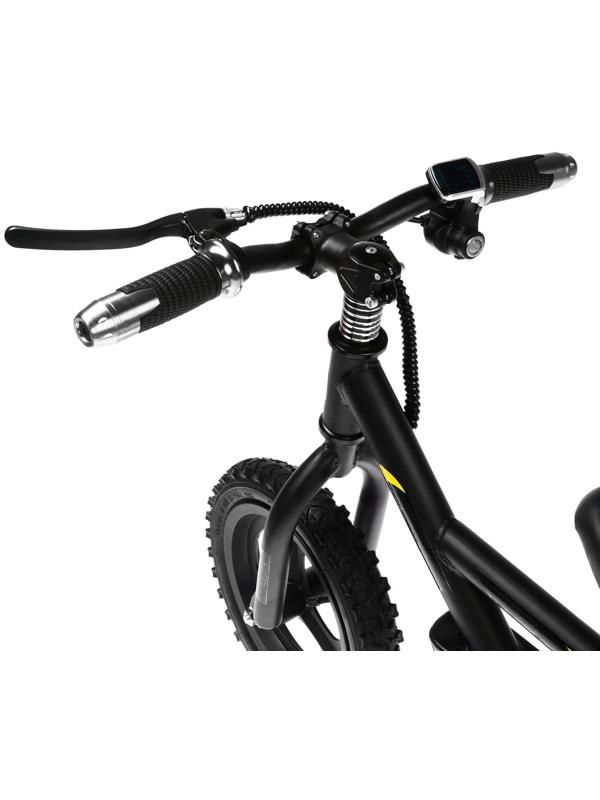 Электробеговел SUPER RACING, на аккумуляторе, детский, черный