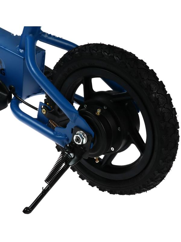 Электробеговел SUPER RACING, на аккумуляторе, детский, синий