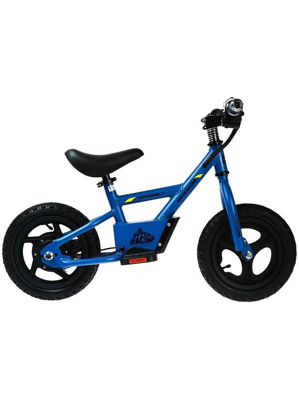 Электробеговел SUPER RACING, на аккумуляторе, детский, синий