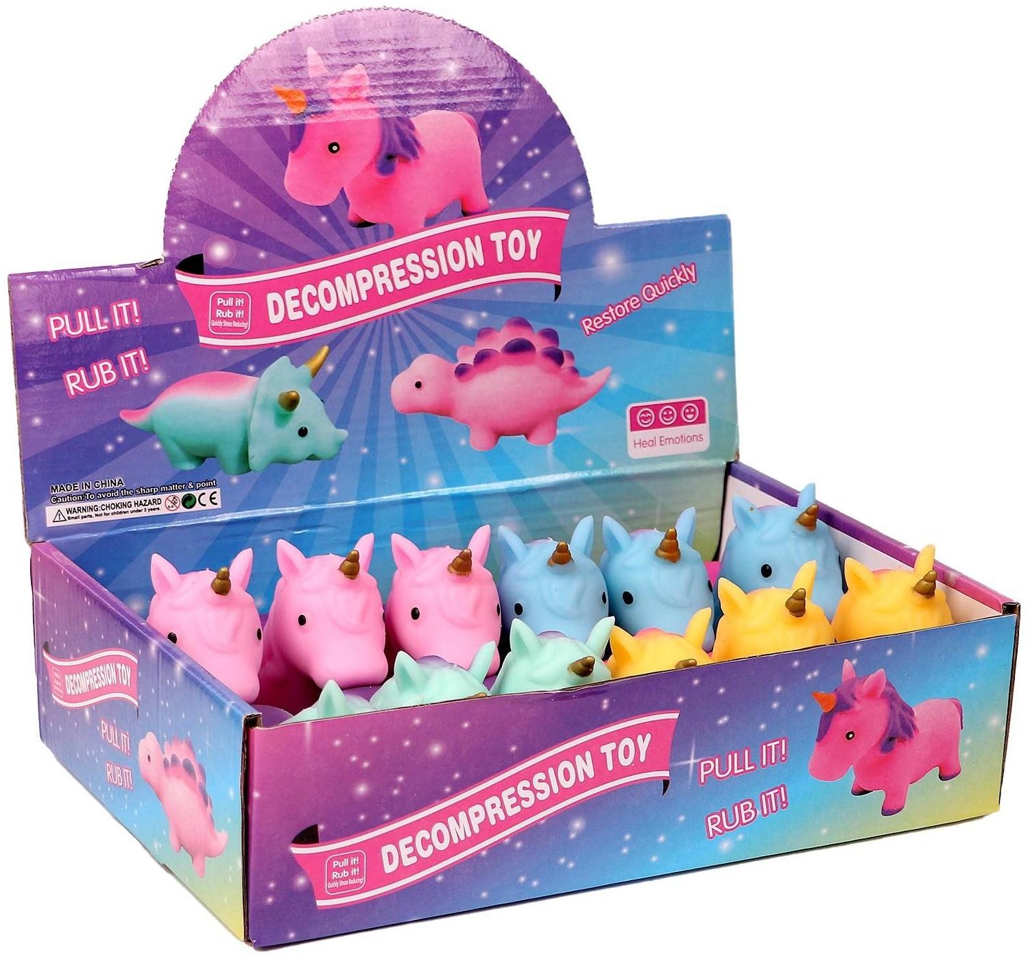 Мялка «Единорог», цвета МИКС