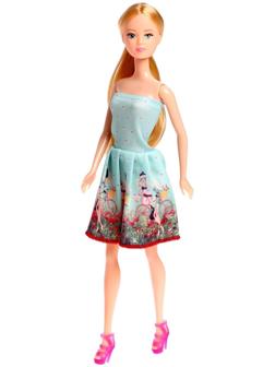 Кукла-модель «Стефания» в платье, МИКС