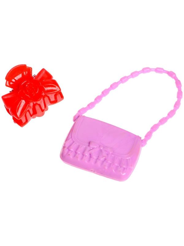 Кукла-модель шарнирная «Алиса» в платье, с аксессуарами, МИКС