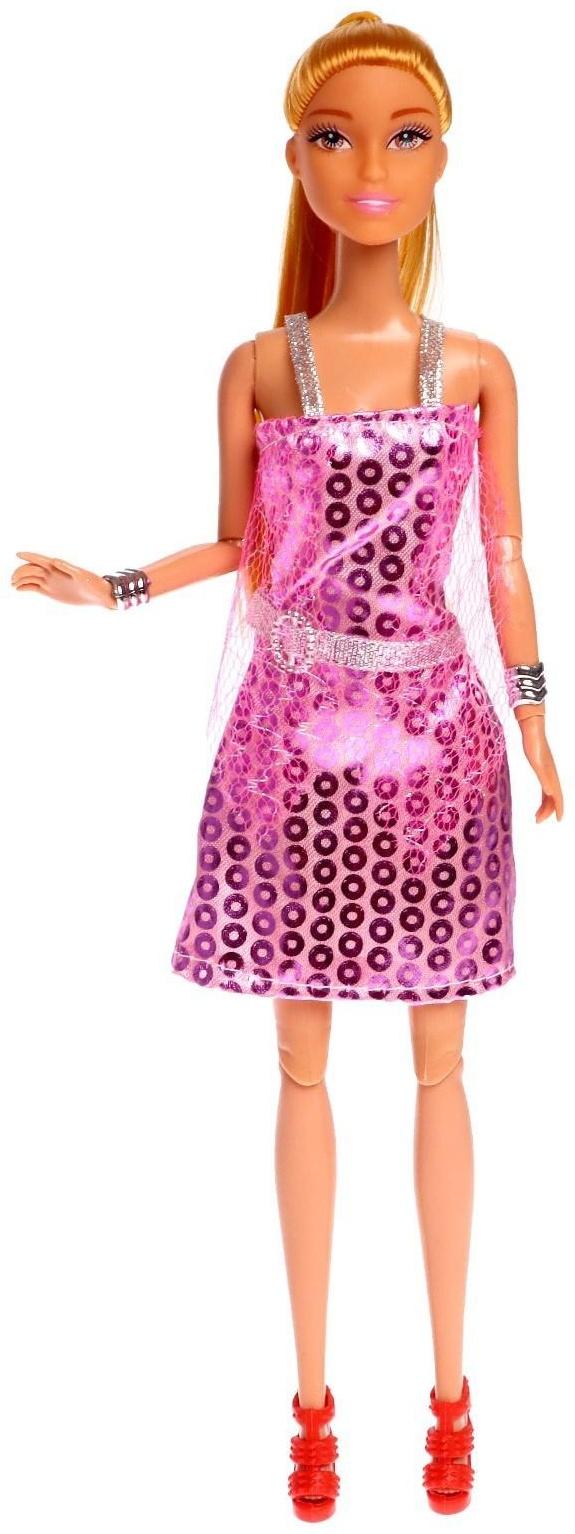 Кукла-модель шарнирная «Анна» в платье, МИКС