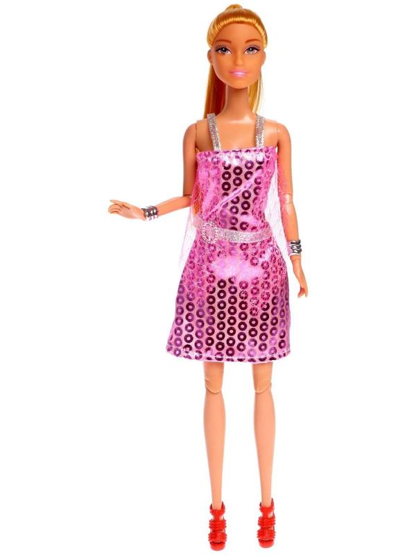 Кукла-модель шарнирная «Анна» в платье, МИКС