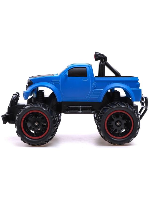 Джип радиоуправляемый «Пикап», 1:20, работает от аккумулятора, цвет синий