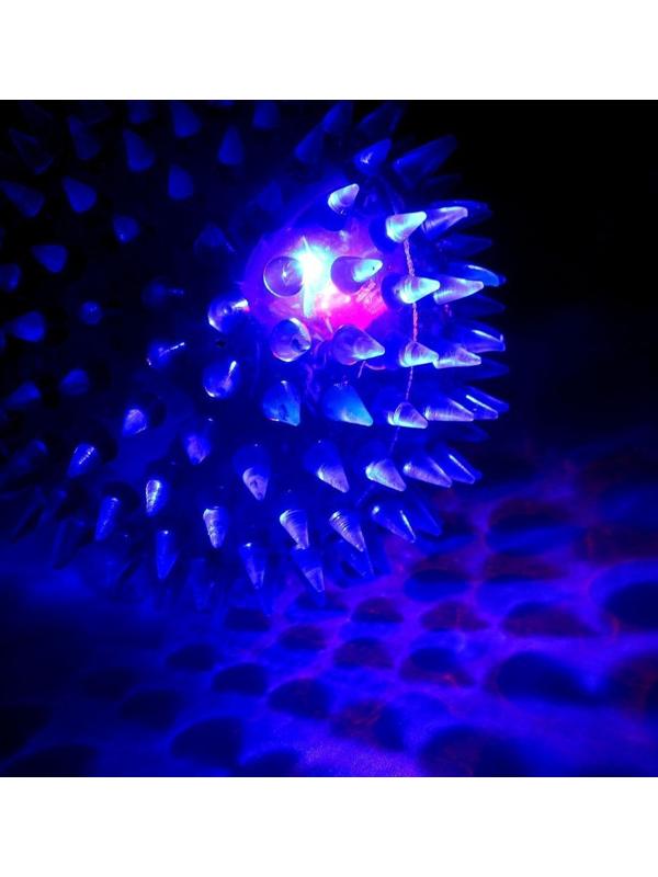 Мяч световой «Зверятки», цвета МИКС, 7418508, 1 шт.