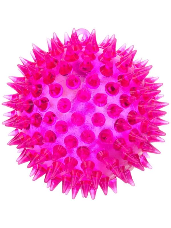 Мяч световой «Зверятки», цвета МИКС, 7418508, 1 шт.