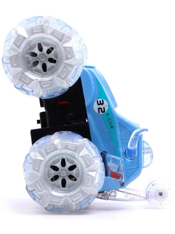 Перевёртыш радиоуправляемый «Циклон», свет, работает от батареек, МИКС