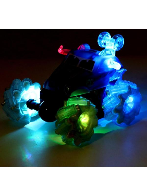 Перевёртыш радиоуправляемый «Циклон», свет, работает от батареек, МИКС