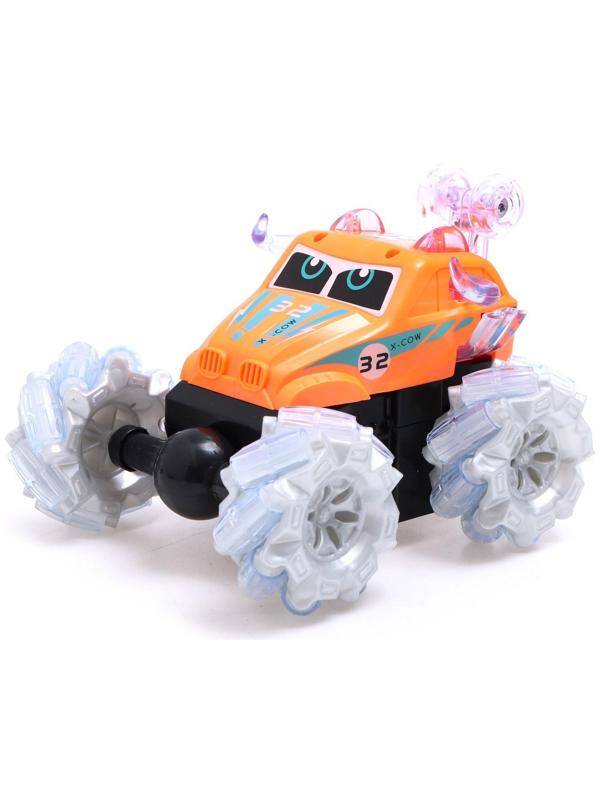 Перевёртыш радиоуправляемый «Циклон», свет, работает от батареек, МИКС