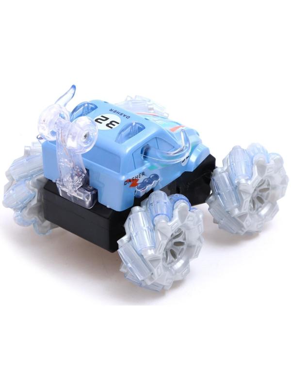 Перевёртыш радиоуправляемый «Циклон», свет, работает от батареек, МИКС