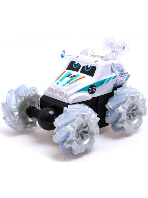 Перевёртыш радиоуправляемый «Циклон», свет, работает от батареек, МИКС