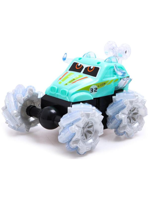 Перевёртыш радиоуправляемый «Циклон», свет, работает от батареек, МИКС