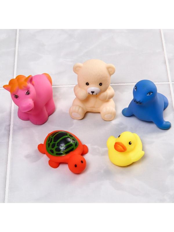 Набор игрушек для игры в ванне «На острове», 10шт