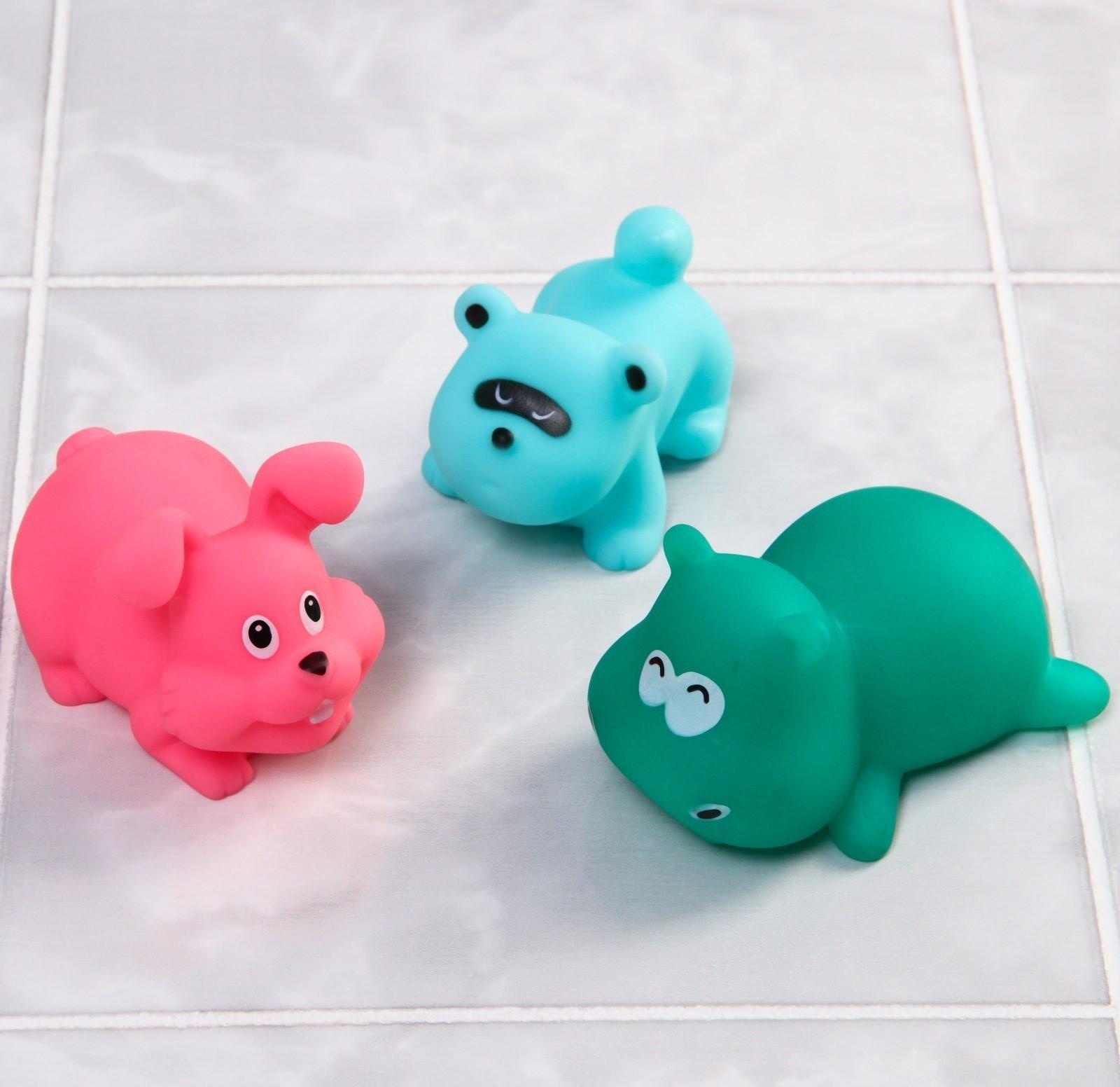 Набор игрушек для игры в ванне «Играем в лесу», 6 шт