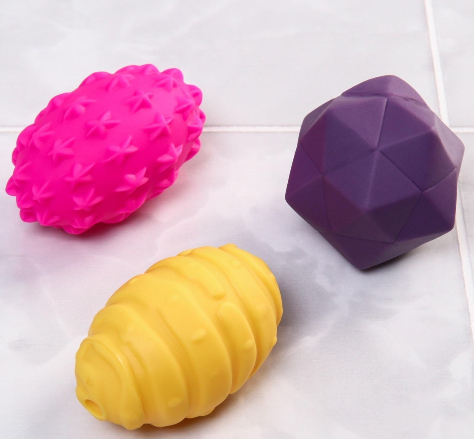 Набор игрушек для игры в ванне «Геометрические формы», 6 игрушек, цвет МИКС