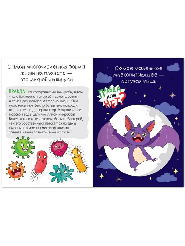 Обучающая книга «Правда или нет? Самые-самые», 44 стр.