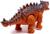 Динозавр «Анкилозавр» работает от батареек, свет и звук, цвет коричневый