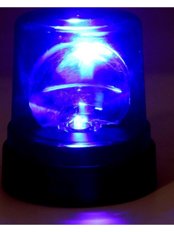 Сирена «Полицейская», синяя, свет, звук сирены, магнитное основание