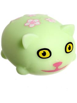 Мялка «Котик» с пастой, цвета микс, 1 шт., 7602053