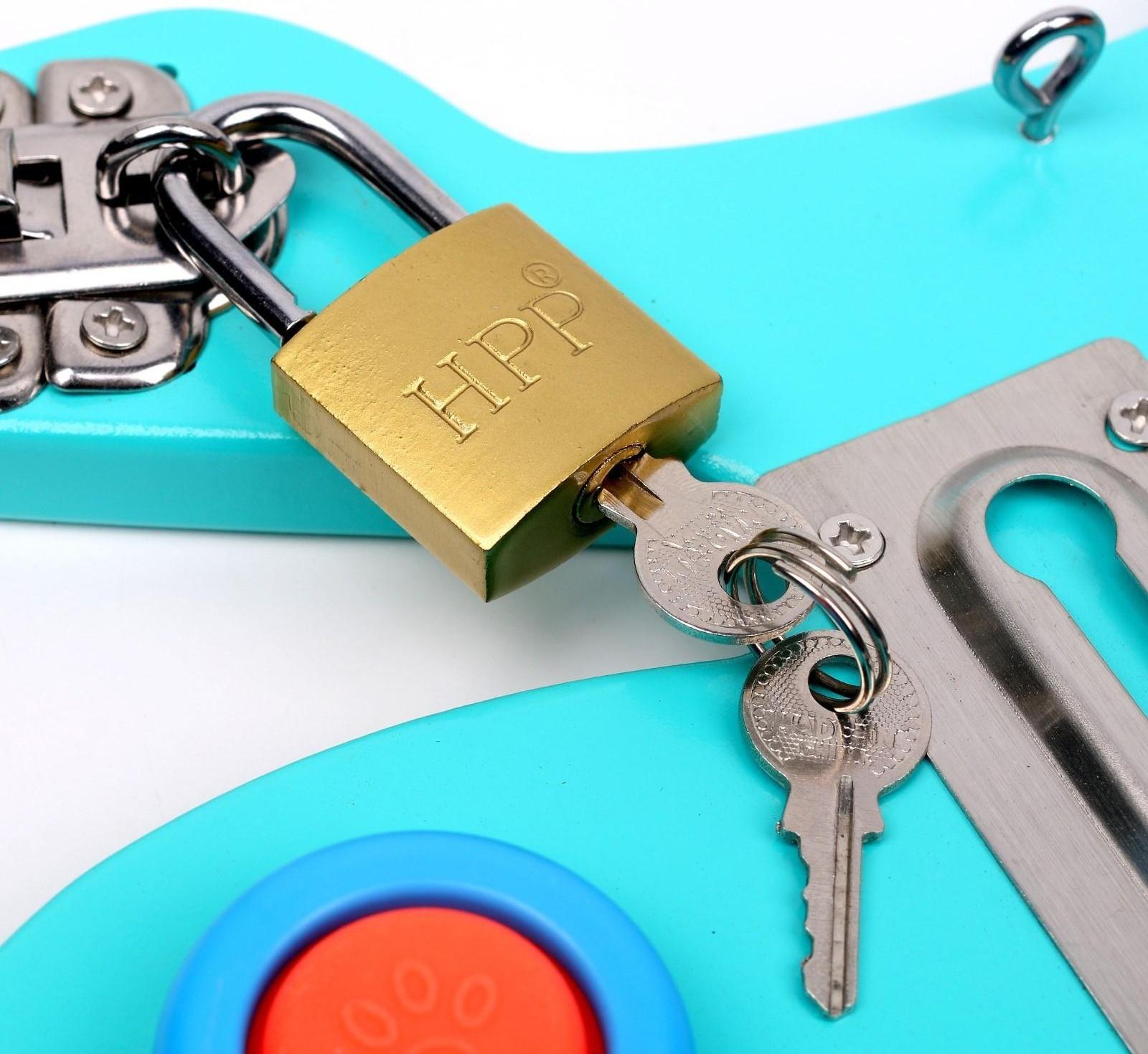 Детский бизиборд «Мотоцикл» 40 × 25 × 5 см