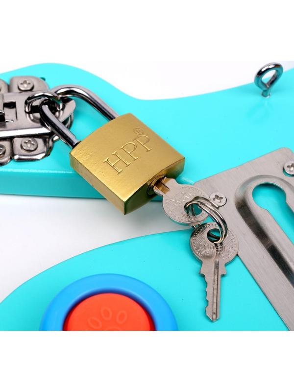 Детский бизиборд «Мотоцикл» 40 × 25 × 5 см