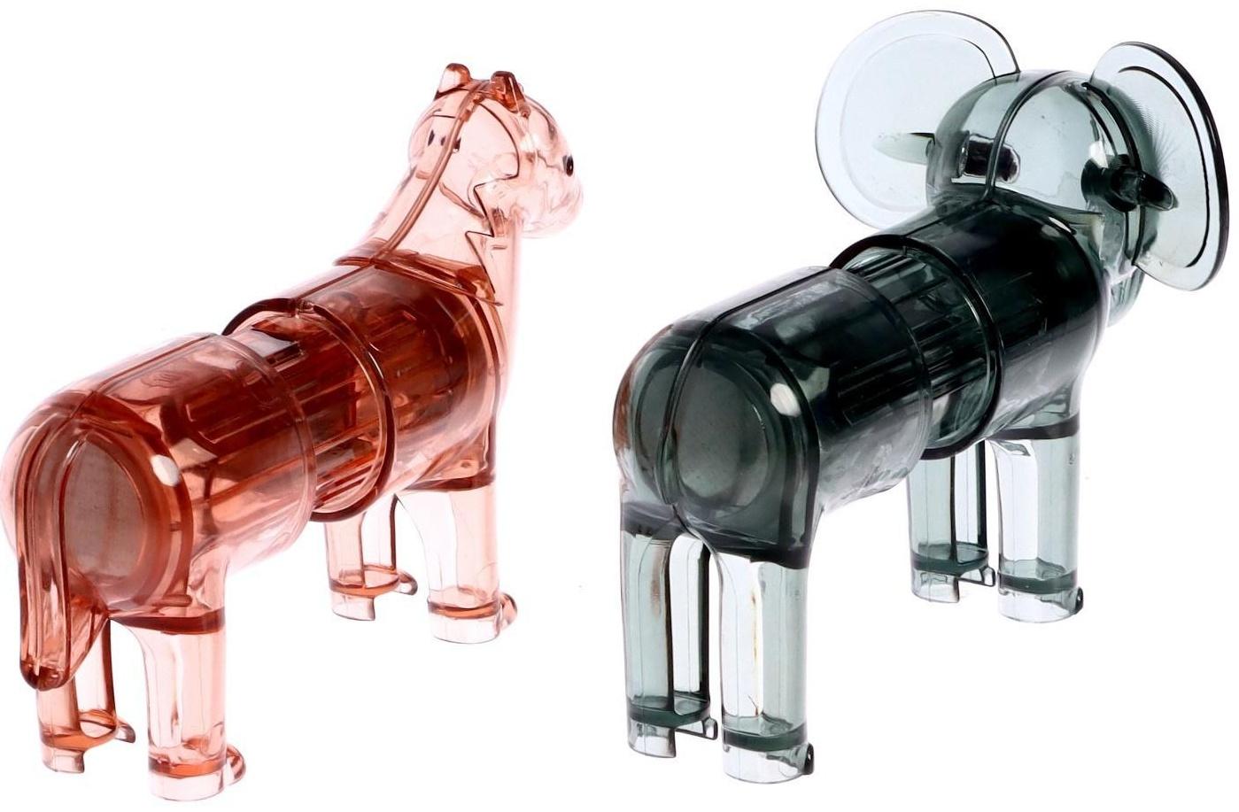 Конструктор магнитный «Животные сафари», 6 деталей