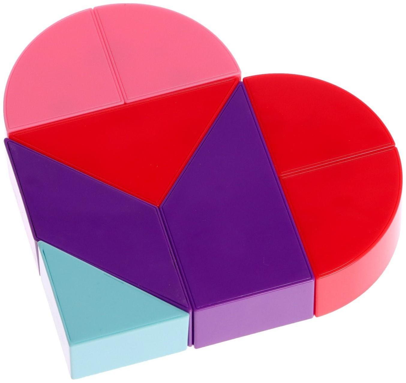 Конструктор магнитный «Магический танграм», 8 деталей