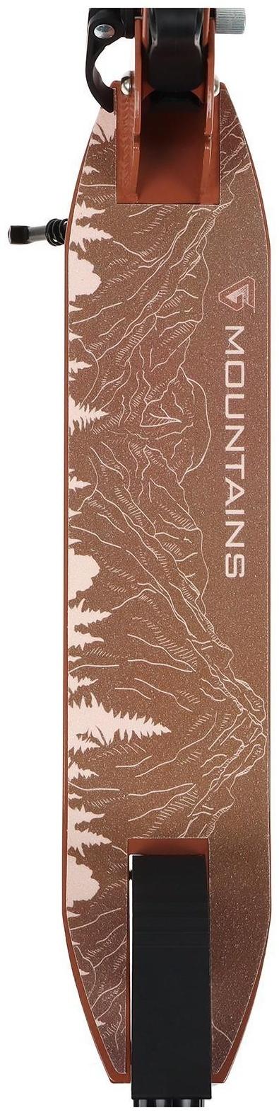 Самокат алюминиевый, складной, колеса PU 145 мм, ABEC 7, амортизатор передний