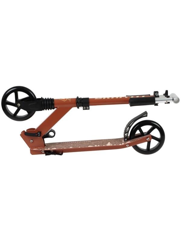 Самокат алюминиевый, складной, колеса PU 145 мм, ABEC 7, амортизатор передний