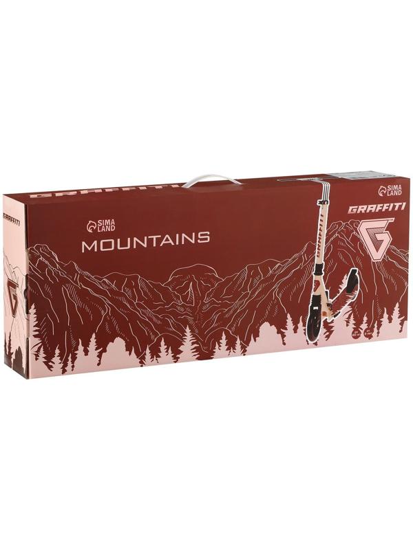 Самокат алюминиевый, складной, колеса PU 145 мм, ABEC 7, амортизатор передний