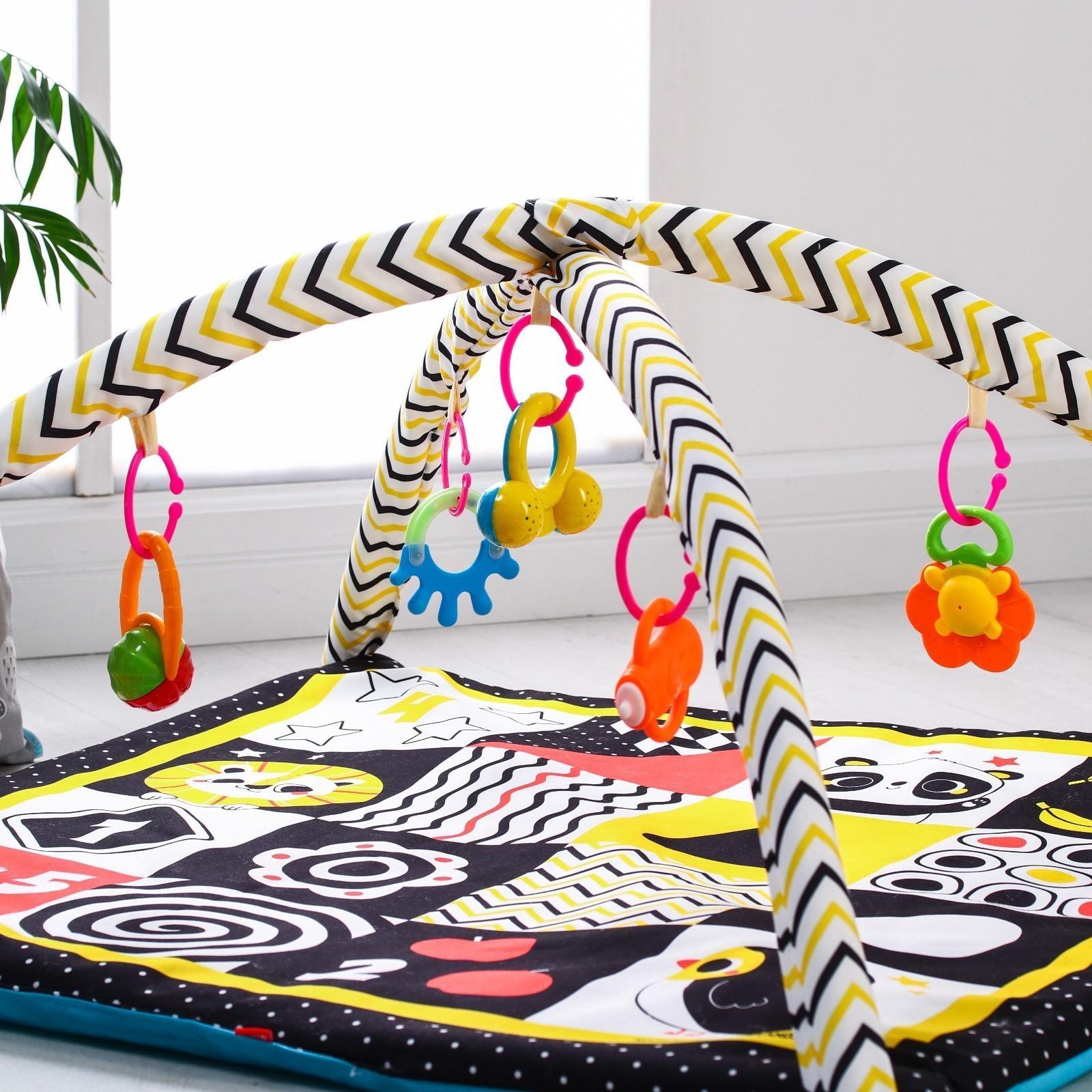 Развивающий коврик «Глен Доман: учим цвета», с дугами