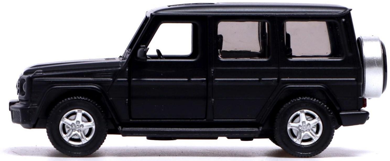 Машина металлическая MERCEDES-BENZ G350D, 1:42, инерция, открываются двери, цвет чёрный