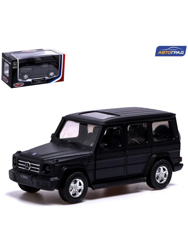 Машина металлическая MERCEDES-BENZ G350D, 1:42, инерция, открываются двери, цвет чёрный