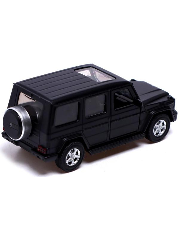 Машина металлическая MERCEDES-BENZ G350D, 1:42, инерция, открываются двери, цвет чёрный