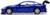 Машина металлическая MASERATI GRAN TURISMO MC GT4, 1:43, инерция, цвет синий
