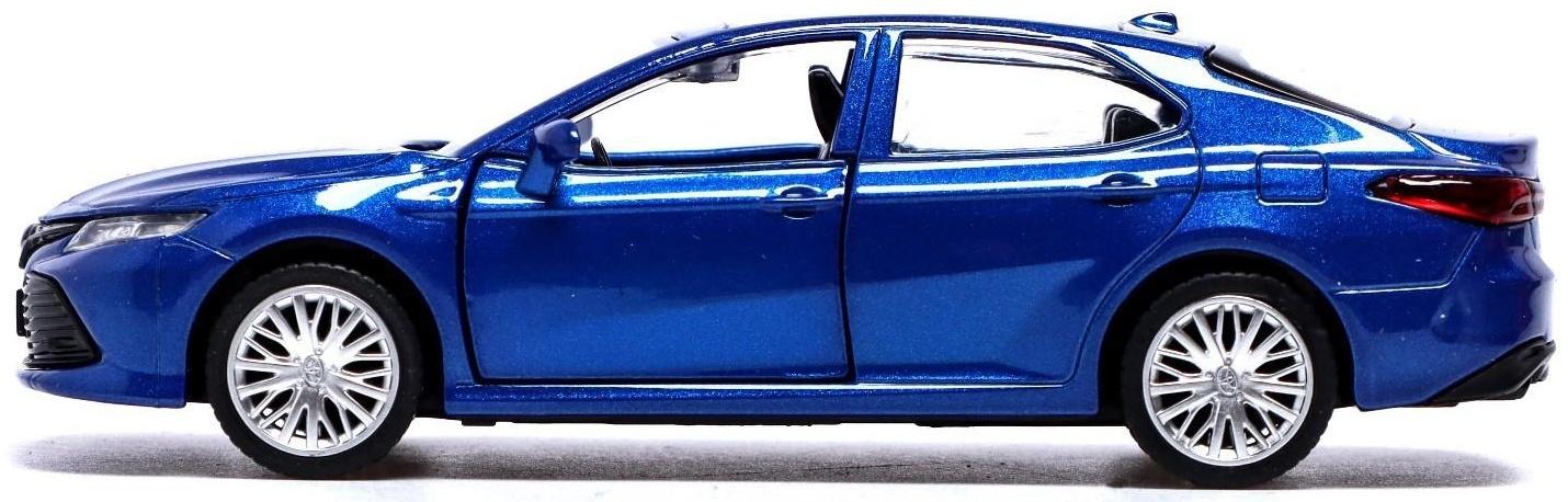 Машина металлическая TOYOTA CAMRY, 1:43, инерция, открываются двери, цвет синий