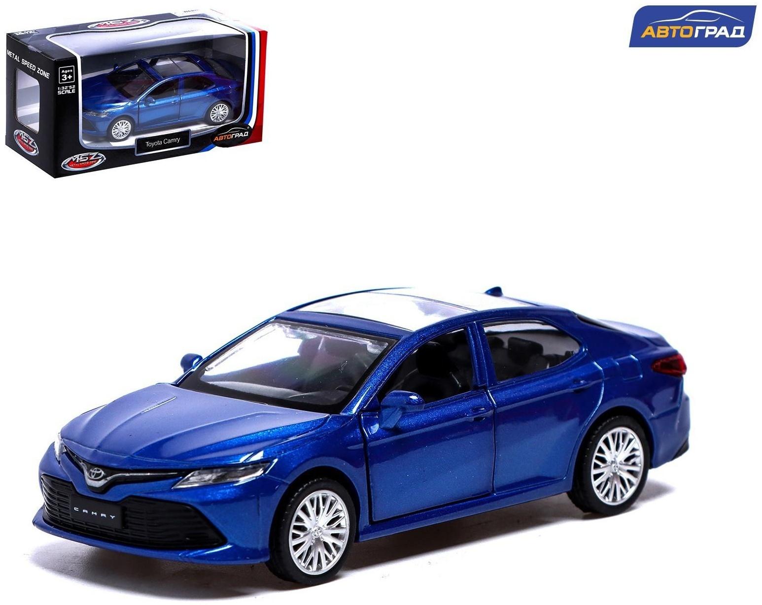 Машина металлическая TOYOTA CAMRY, 1:43, инерция, открываются двери, цвет синий