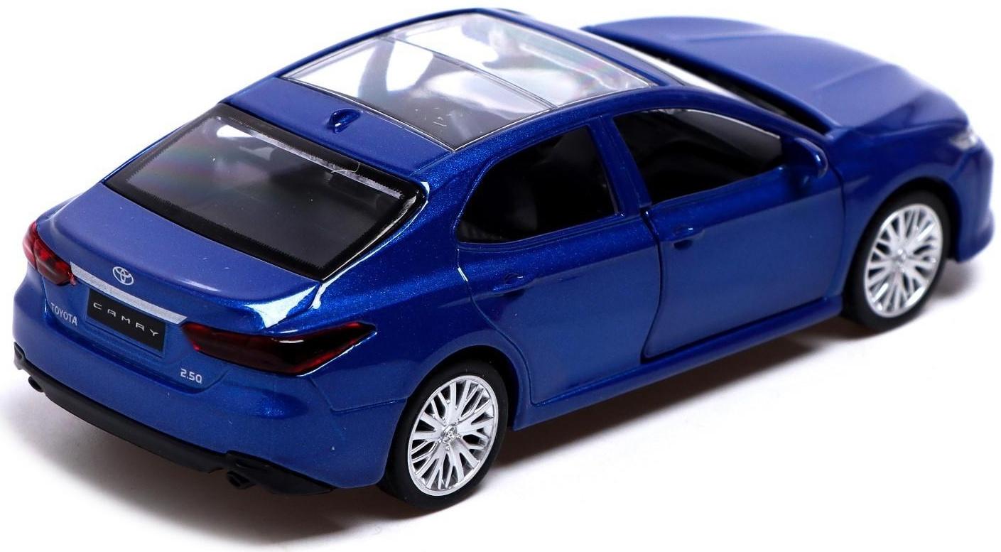 Машина металлическая TOYOTA CAMRY, 1:43, инерция, открываются двери, цвет синий