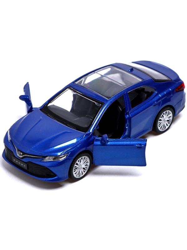 Машина металлическая TOYOTA CAMRY, 1:43, инерция, открываются двери, цвет синий