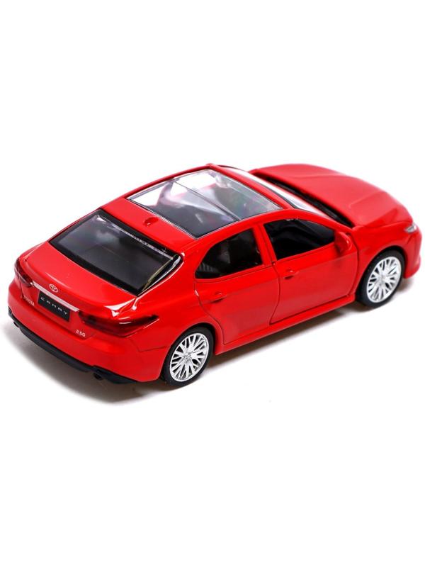 Машина металлическая TOYOTA CAMRY, 1:43, инерция, открываются двери, цвет красный