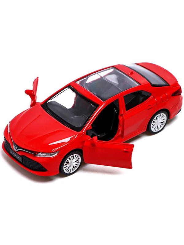 Машина металлическая TOYOTA CAMRY, 1:43, инерция, открываются двери, цвет красный