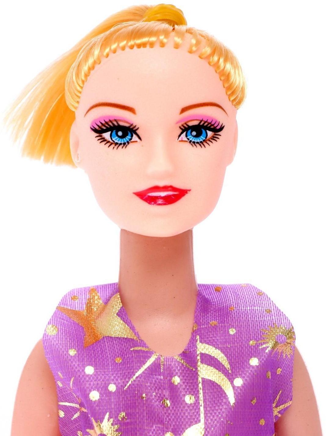 Кукла-модель «Ира», в платье цвета, МИКС