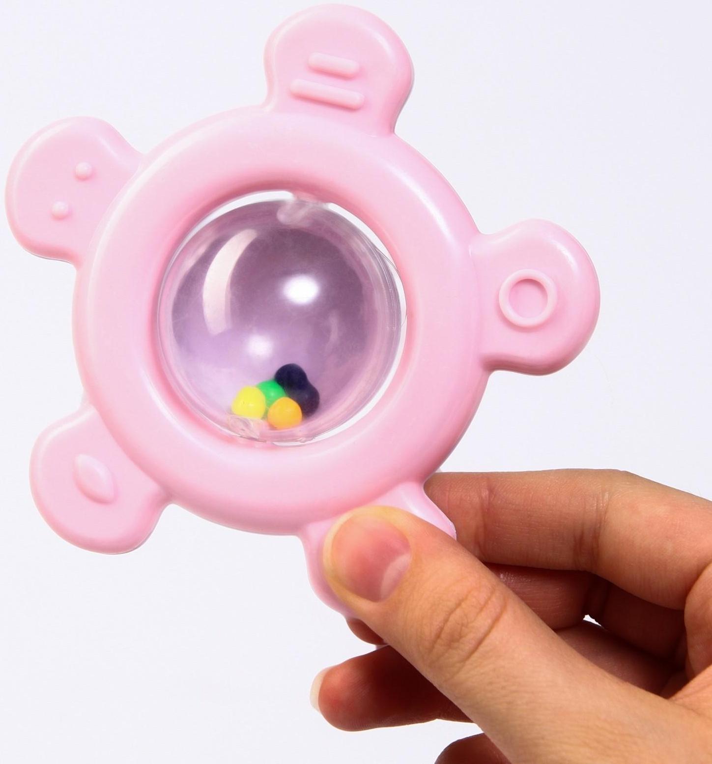 Набор погремушек «Нежность Руль», 2шт, цвет МИКС