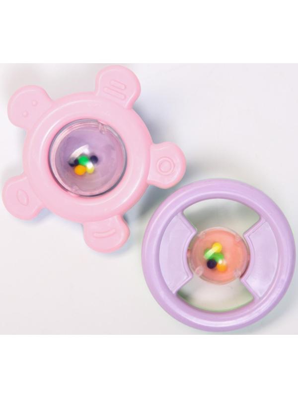 Набор погремушек «Нежность Руль», 2шт, цвет МИКС