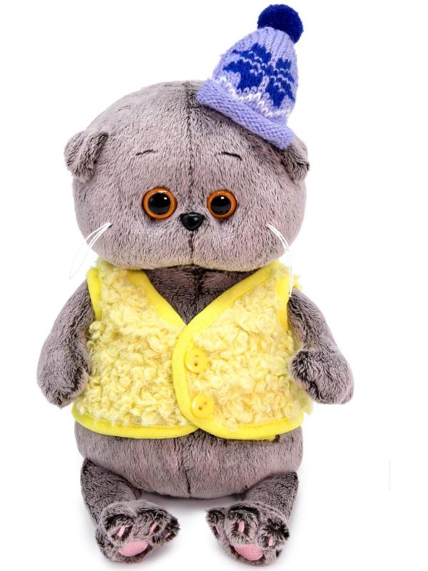 Мягкая игрушка «Басик Baby в меховом жилете», 20 см