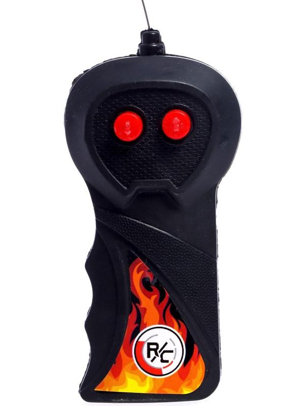 Машина радиоуправляемая «Суперкар», работает от батареек, цвет красный