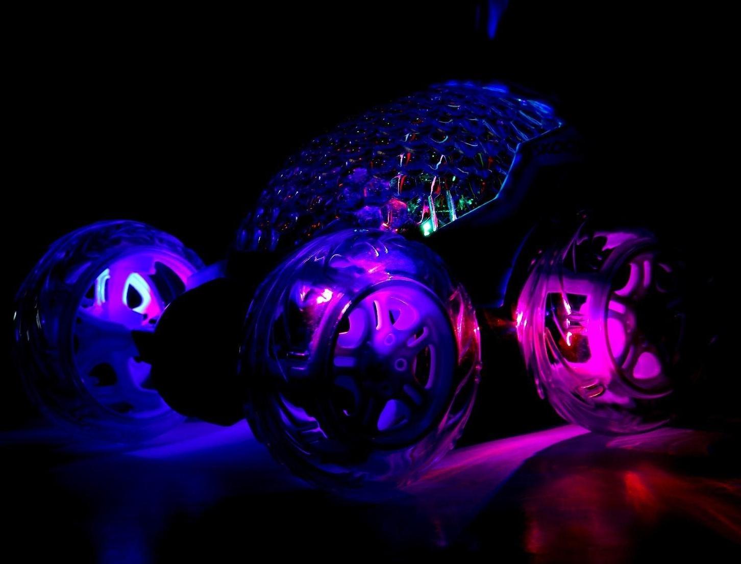 Перевёртыш радиоуправляемый «Трюкач», подсветка колес, работает от аккумулятора цвет синий